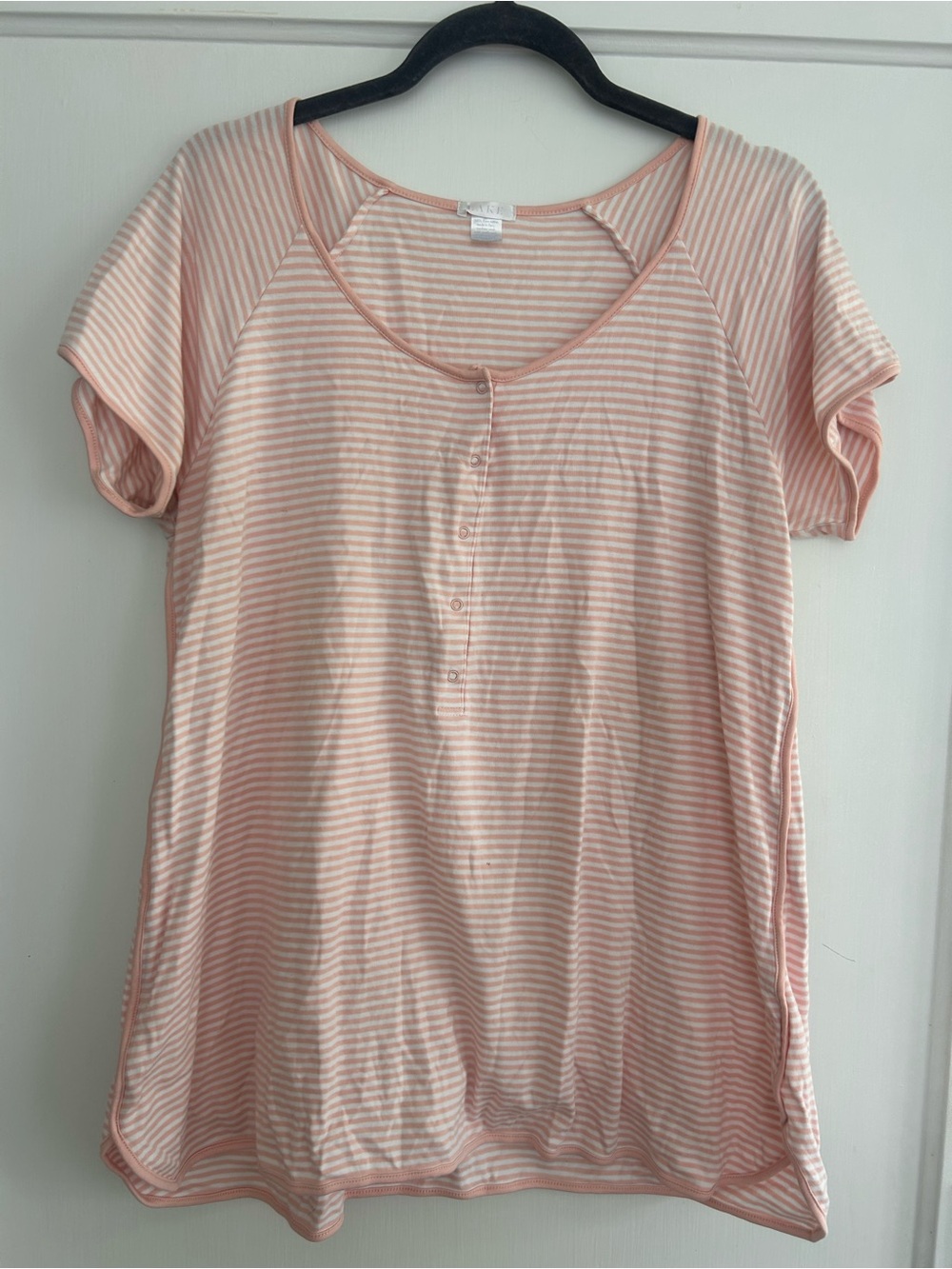 LAKE Peach Pajama Top